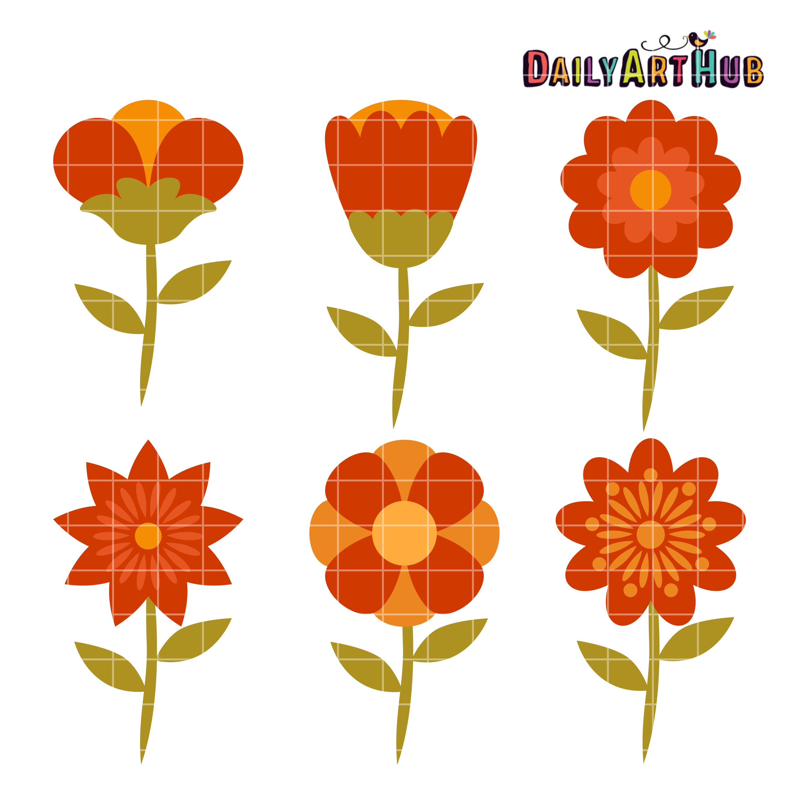 free clipart of fall flowers - photo #18