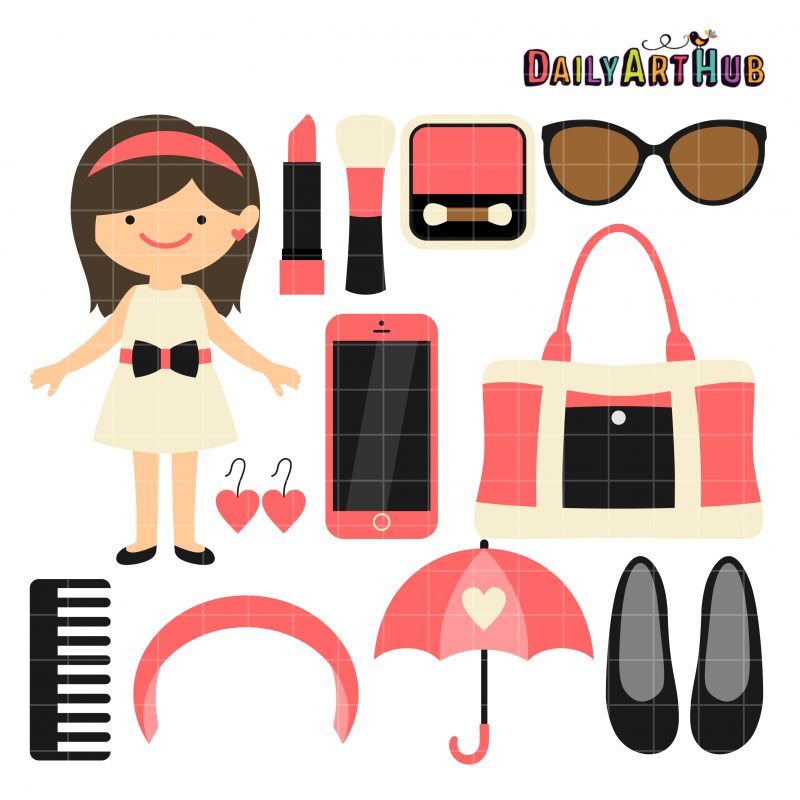 girl things clipart - photo #4