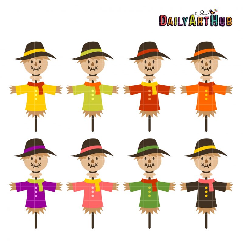 fall scarecrow clipart free - photo #40