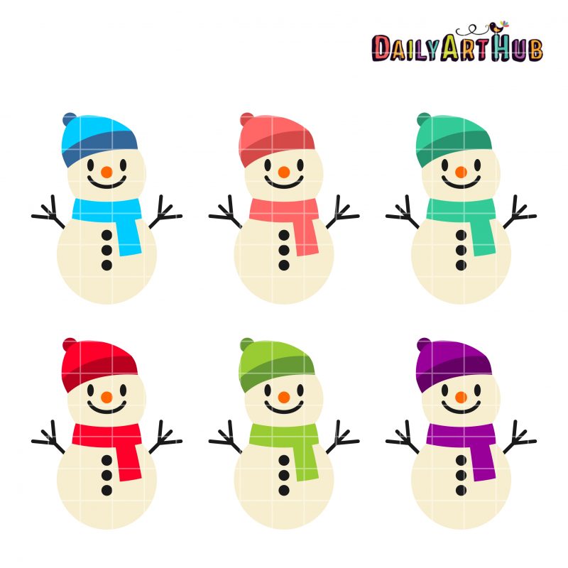 Funny Cute Snowmen