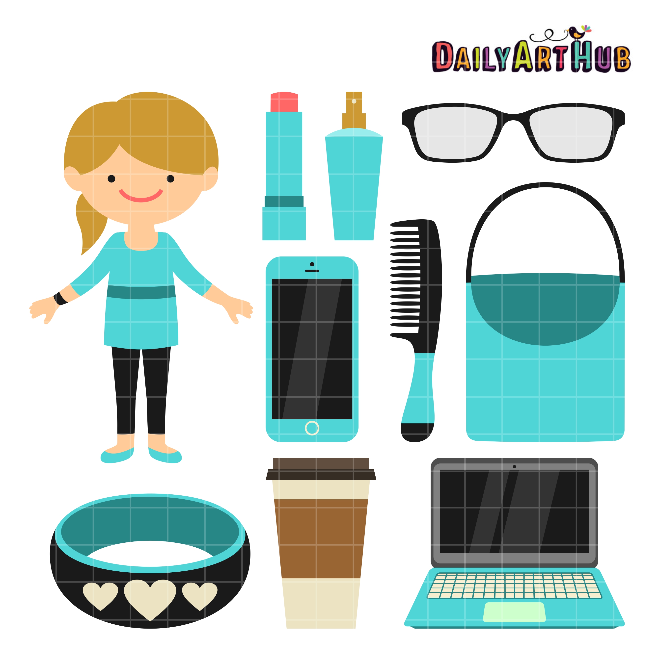 girl things clipart - photo #2