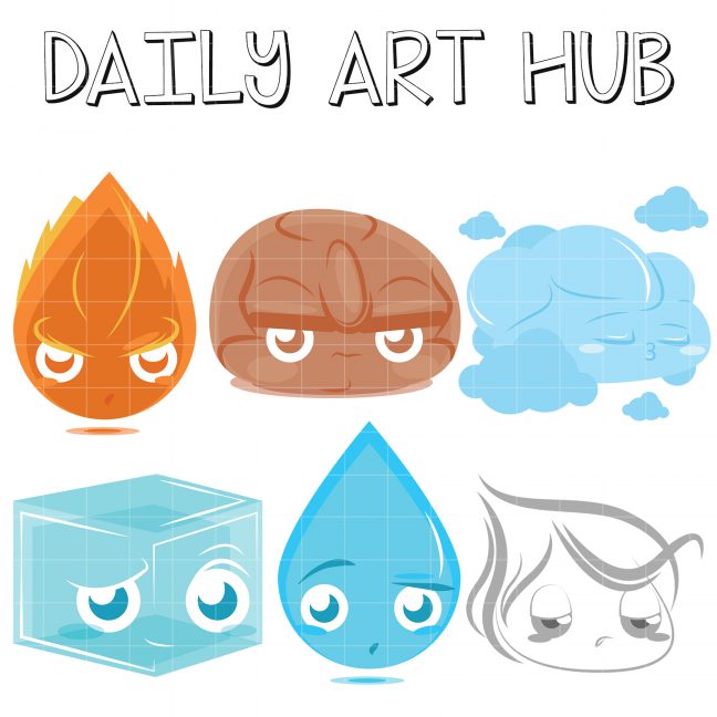 Elements Clip Art Set – Daily Art Hub – Free Clip Art Everyday