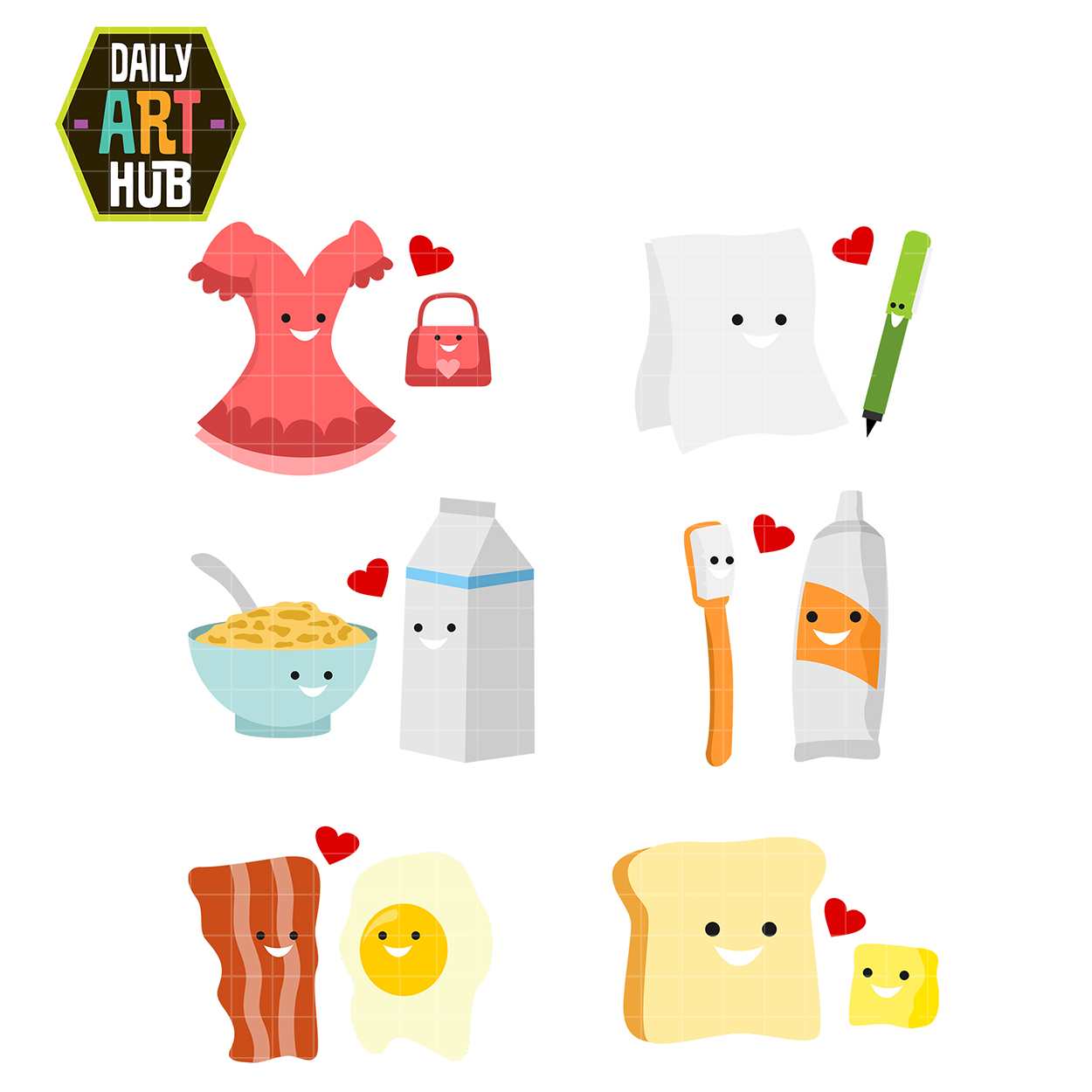 Perfect Match Clip Art Set – Daily Art Hub – Free Clip Art Everyday