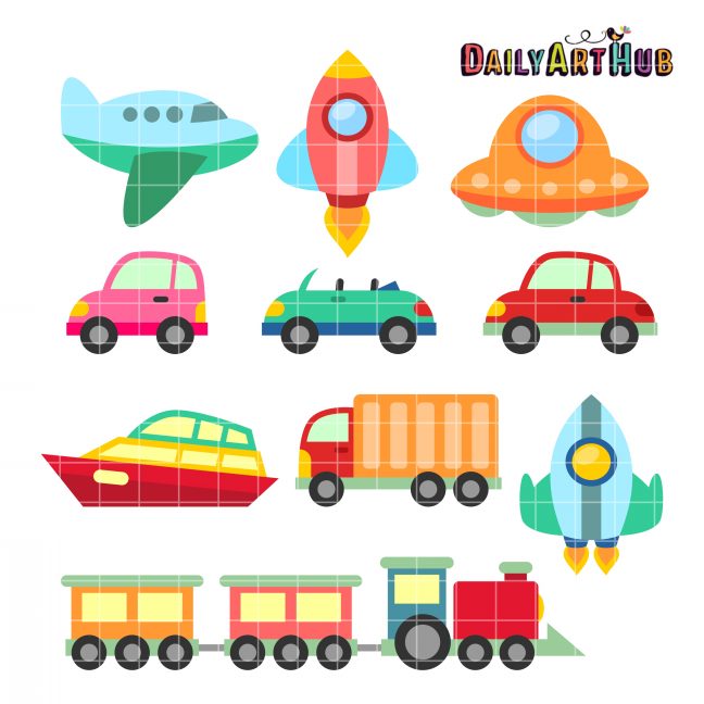 Cute Cars Clip Art Set – Daily Art Hub – Free Clip Art Everyday