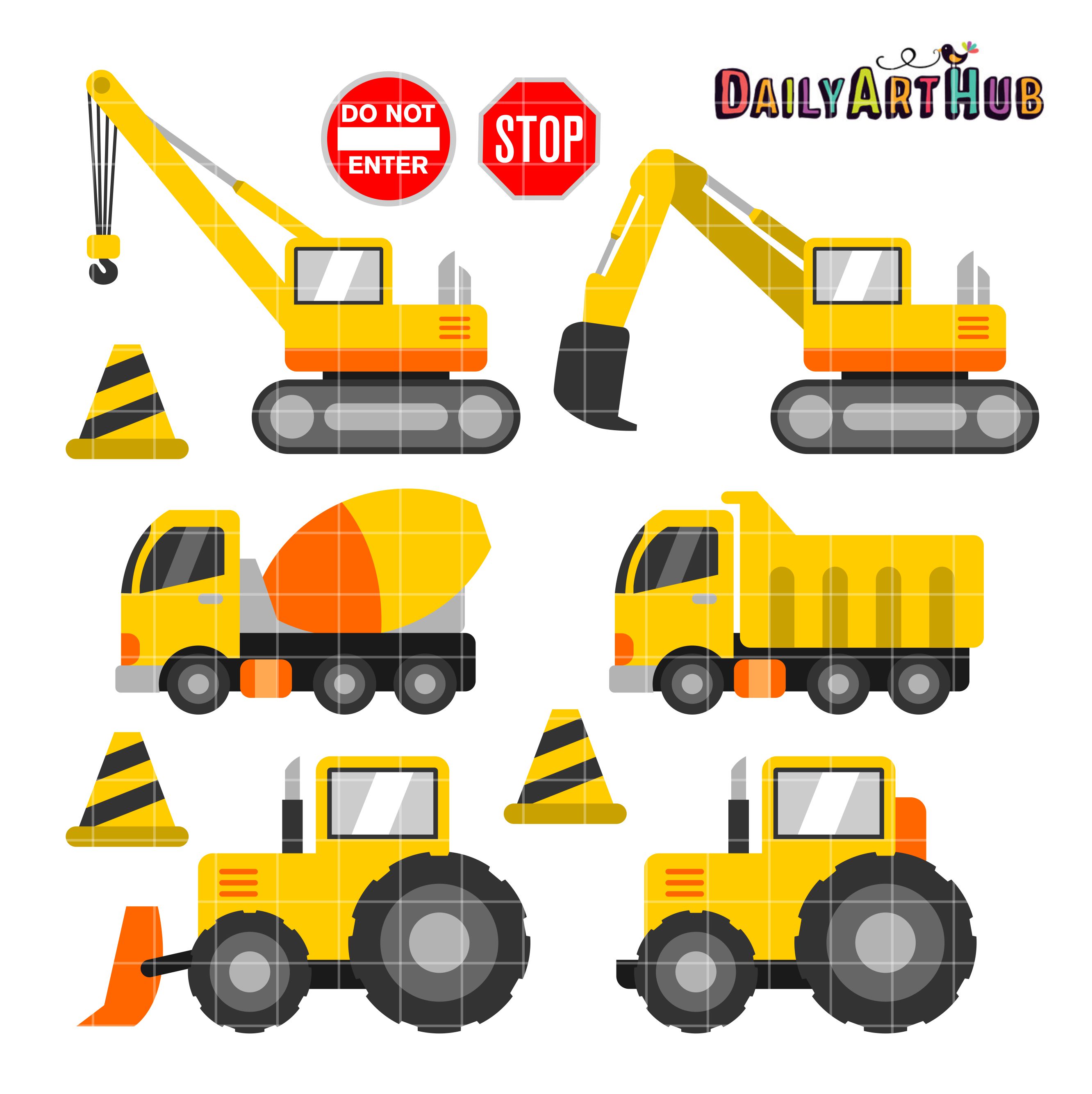 Construction Crew Clip Art Set Daily Art Hub Free Clip Art Everyday