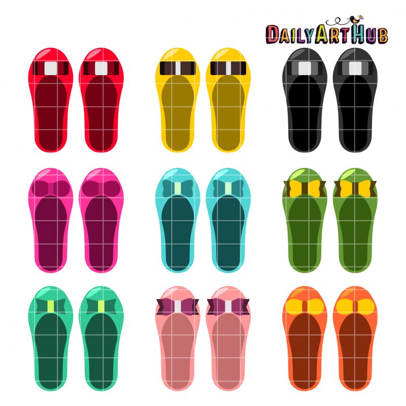 doll shoes cartoon