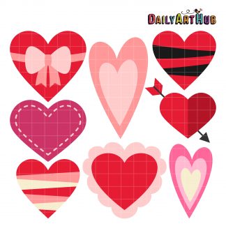 Heart Quotes Clip Art Set – Daily Art Hub – Free Clip Art Everyday