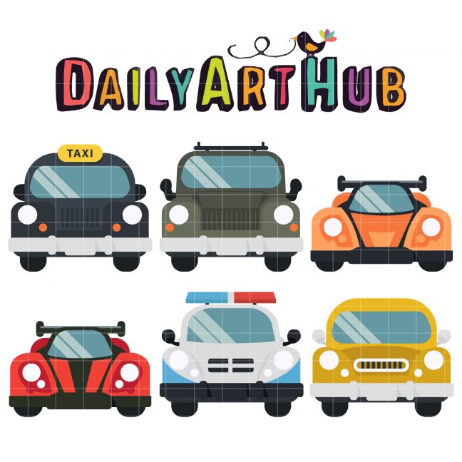 Land Transportation Clip Art Set – Daily Art Hub // Graphics, Alphabets ...