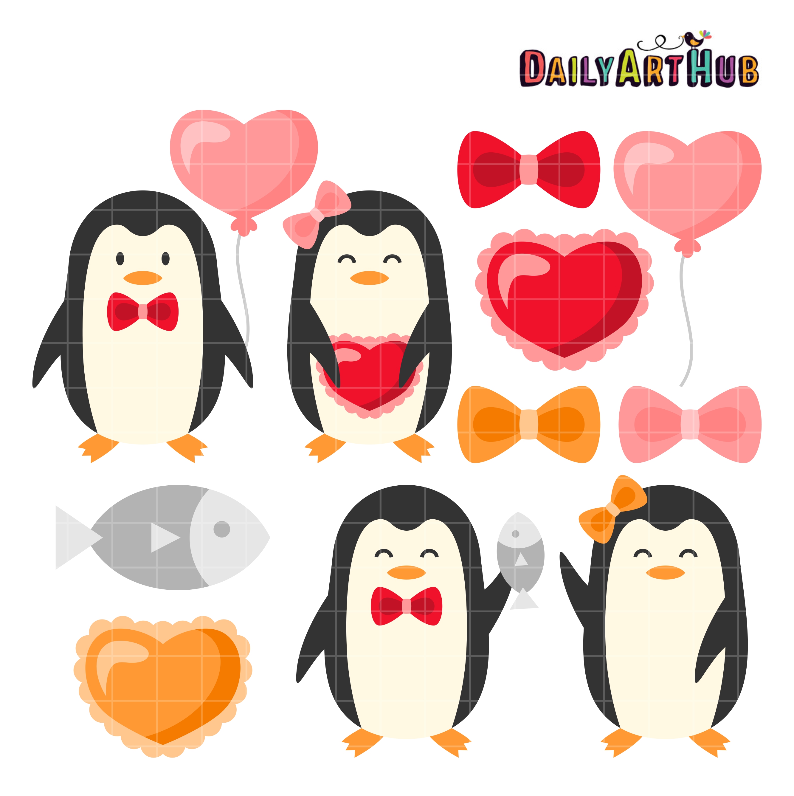 penguin valentine clipart - photo #19