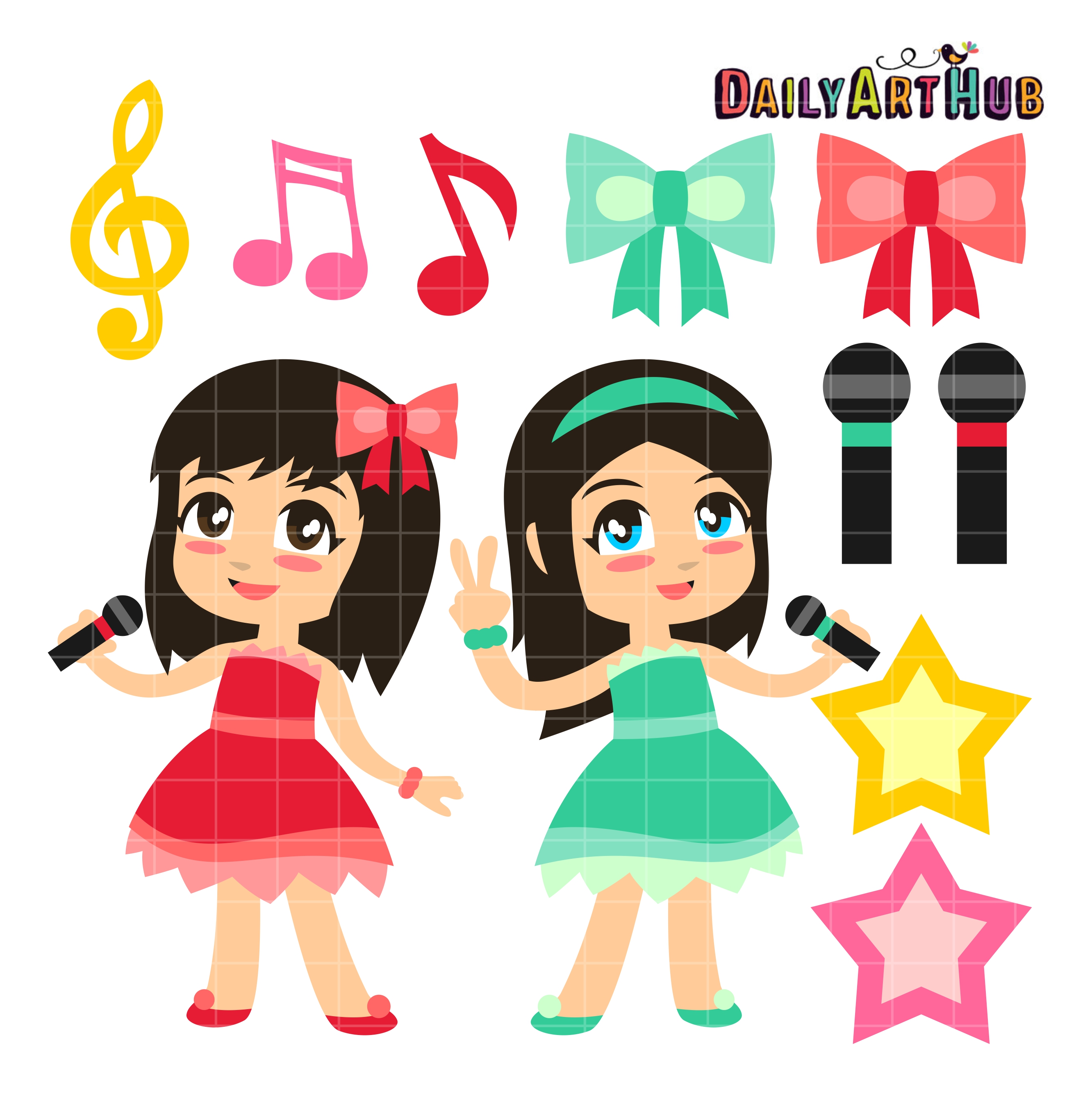 Girl clips. Super Star girls. Idol Clipart. Star and girl Clipart. Star with girl Clipart.