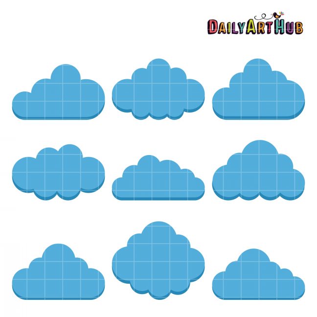 cloud shapes for kids