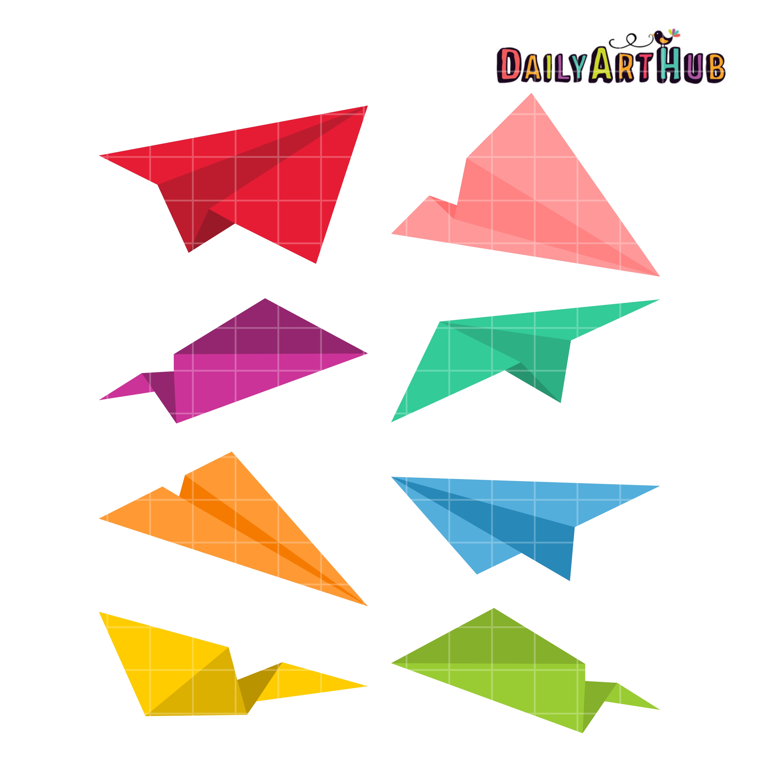 free paper airplane clipart - photo #39