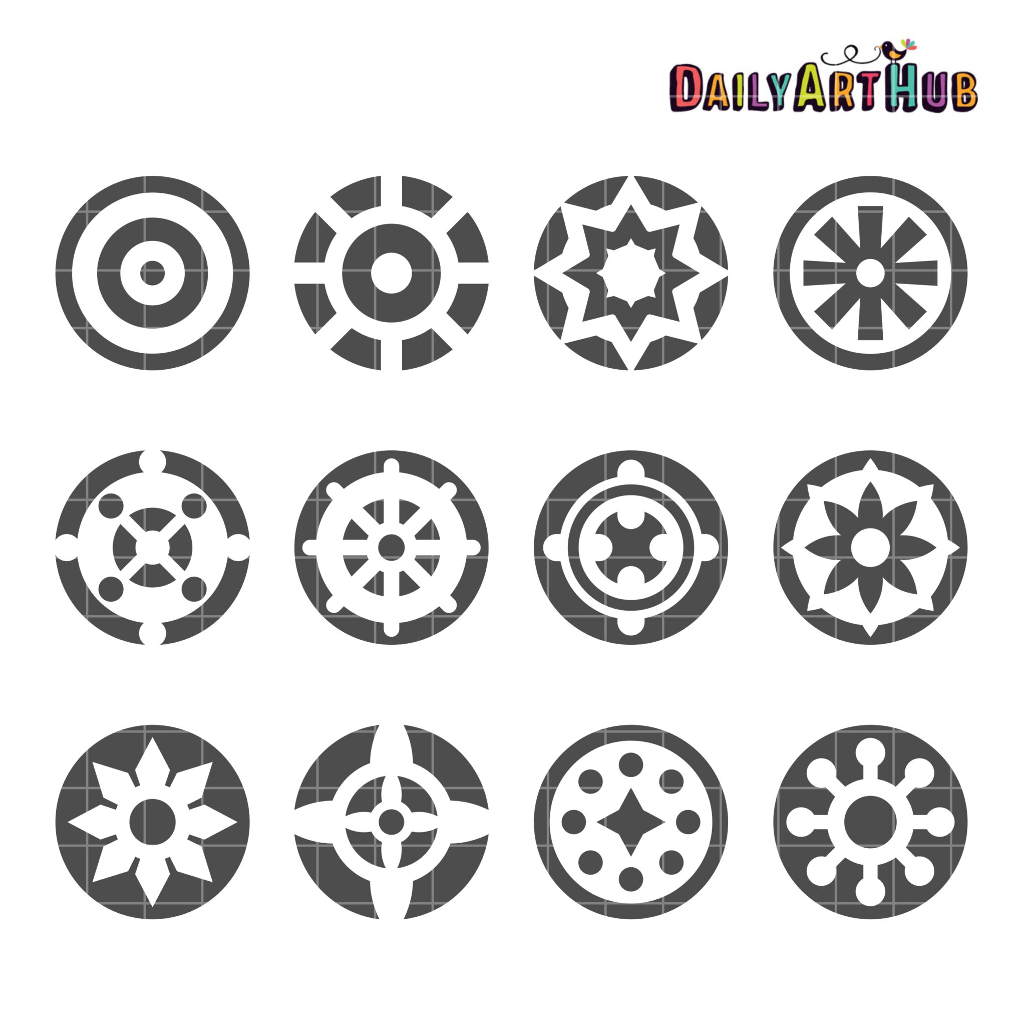 quality circle clipart shapes