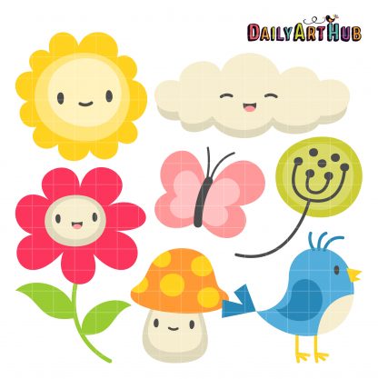 Little Cute Things Clip Art Set – Daily Art Hub – Free Clip Art Everyday