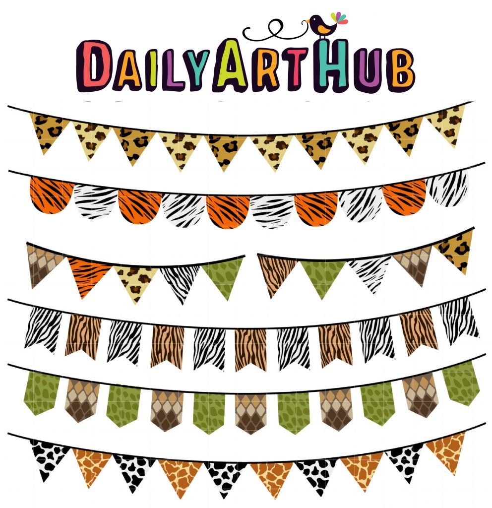 Animal Prints Clip Art Set – Daily Art Hub // Graphics, Alphabets & SVG