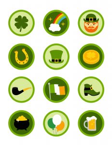 St. Patrick’s Day Icon Clip Art Set – Daily Art Hub // Graphics ...