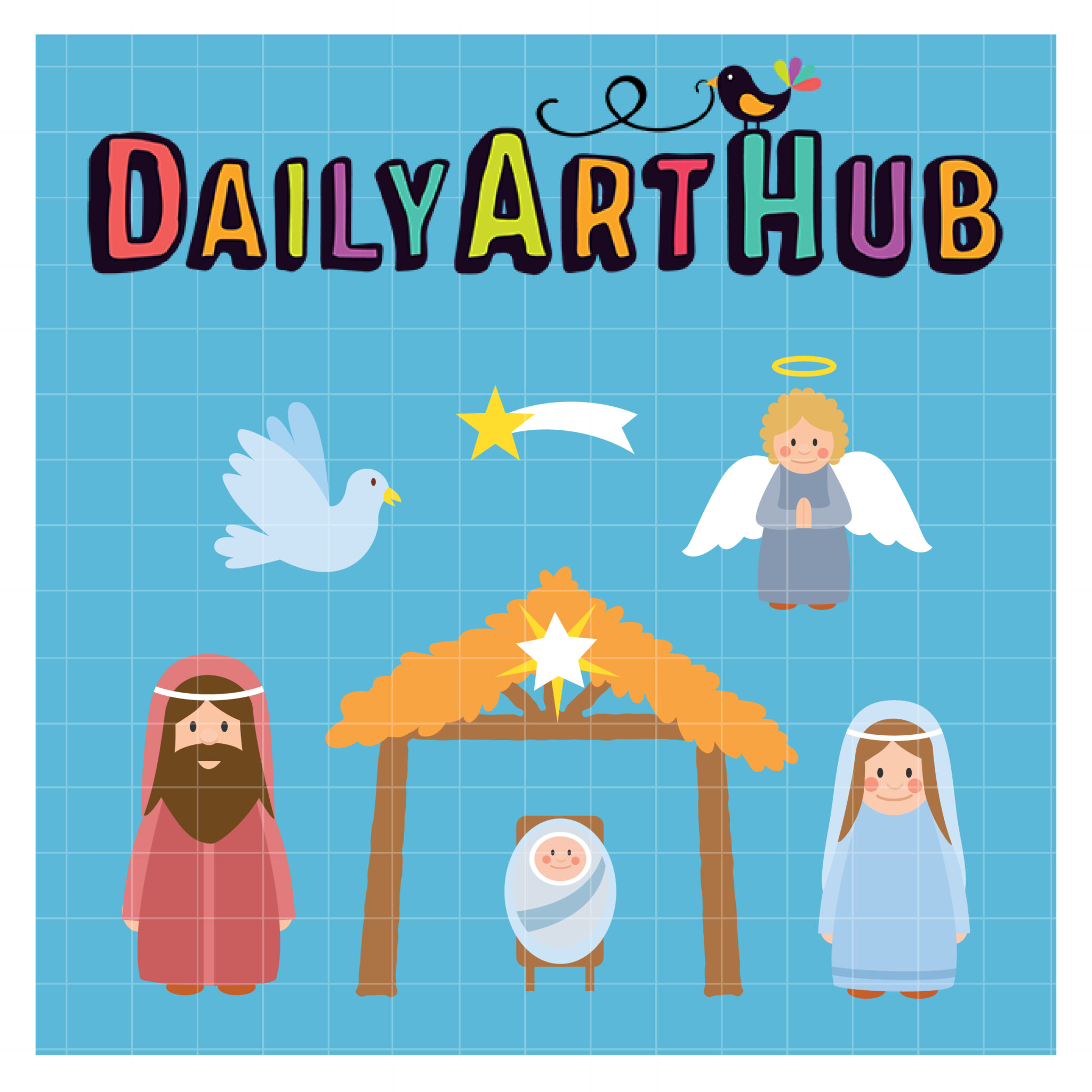 Nativity Elements Clip Art Set – Daily Art Hub // Graphics, Alphabets & SVG