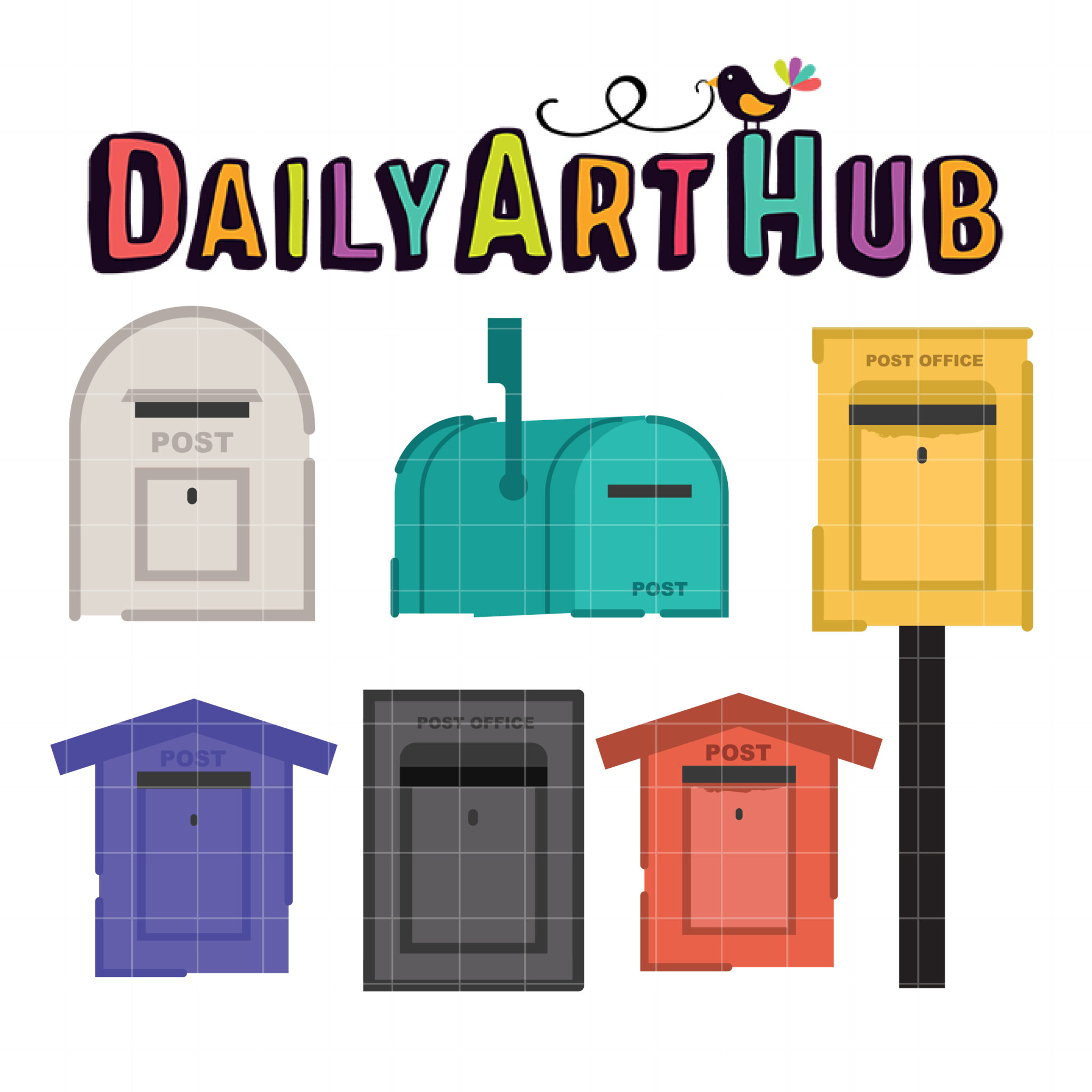 https://www.dailyarthub.com/wp-content/uploads/2020/01/Different-Post-Box-Collection-scaled.jpg