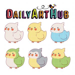 Cute Colorful Chick Clip Art Set – Daily Art Hub // Graphics, Alphabets ...