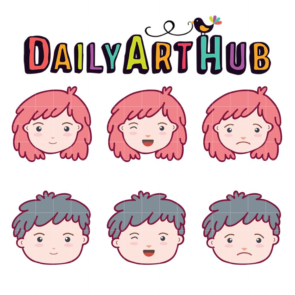 cute-girl-and-boy-expression-clip-art-set-daily-art-hub-graphics