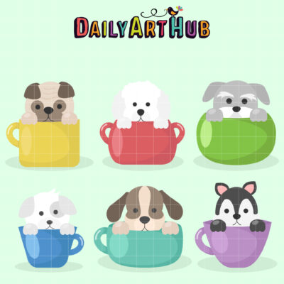 Dog Tag Shapes Clip Art Set – Daily Art Hub // Graphics, Alphabets & SVG