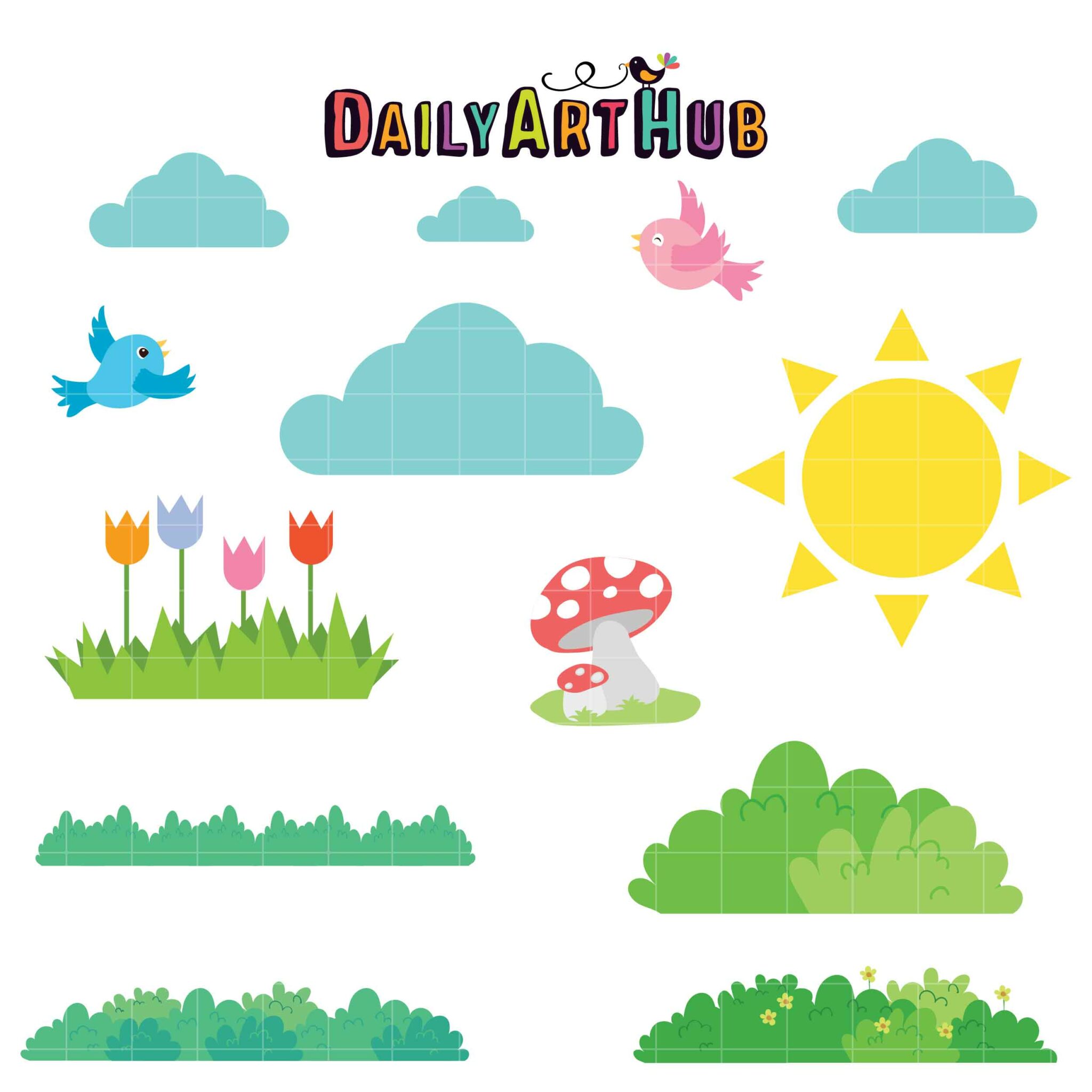 Kawaii Weather Thermometer Clip Art Set – Daily Art Hub