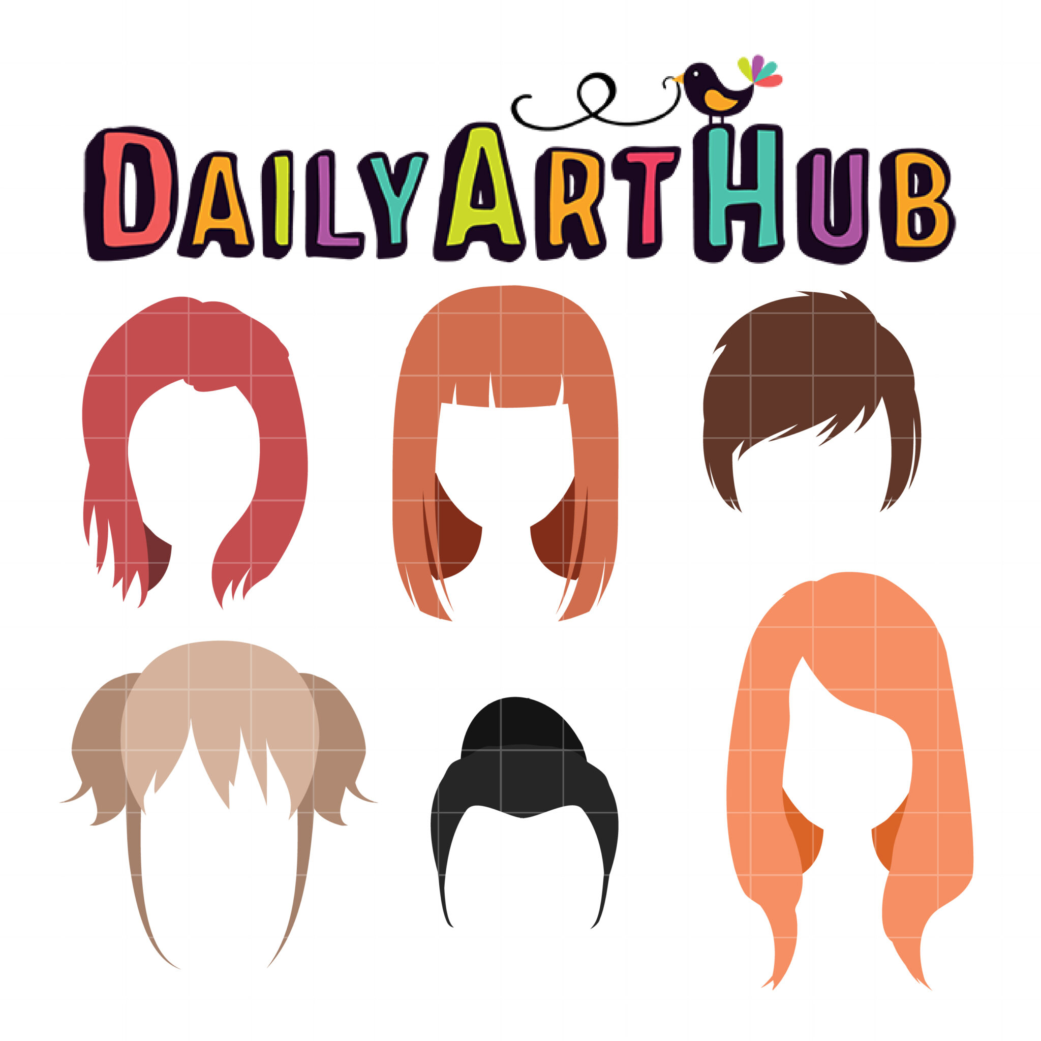Girl Things #2 Clip Art Set – Daily Art Hub // Graphics, Alphabets & SVG