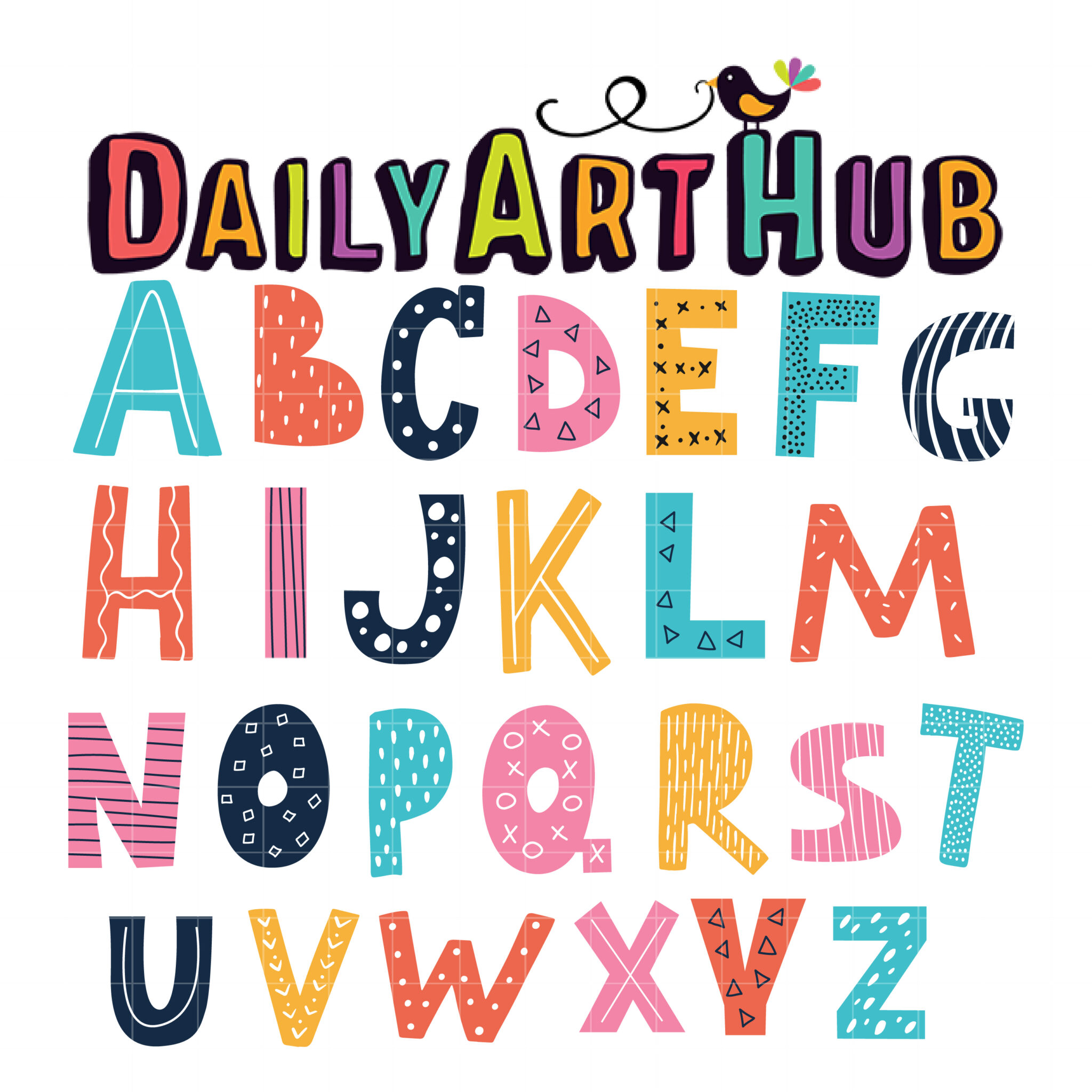 Decorative & Florals – Page 5 – Daily Art Hub // Graphics, Alphabets & SVG