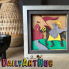 Kight and Horse Shadowbox Files for Cricut and Cutting Machine