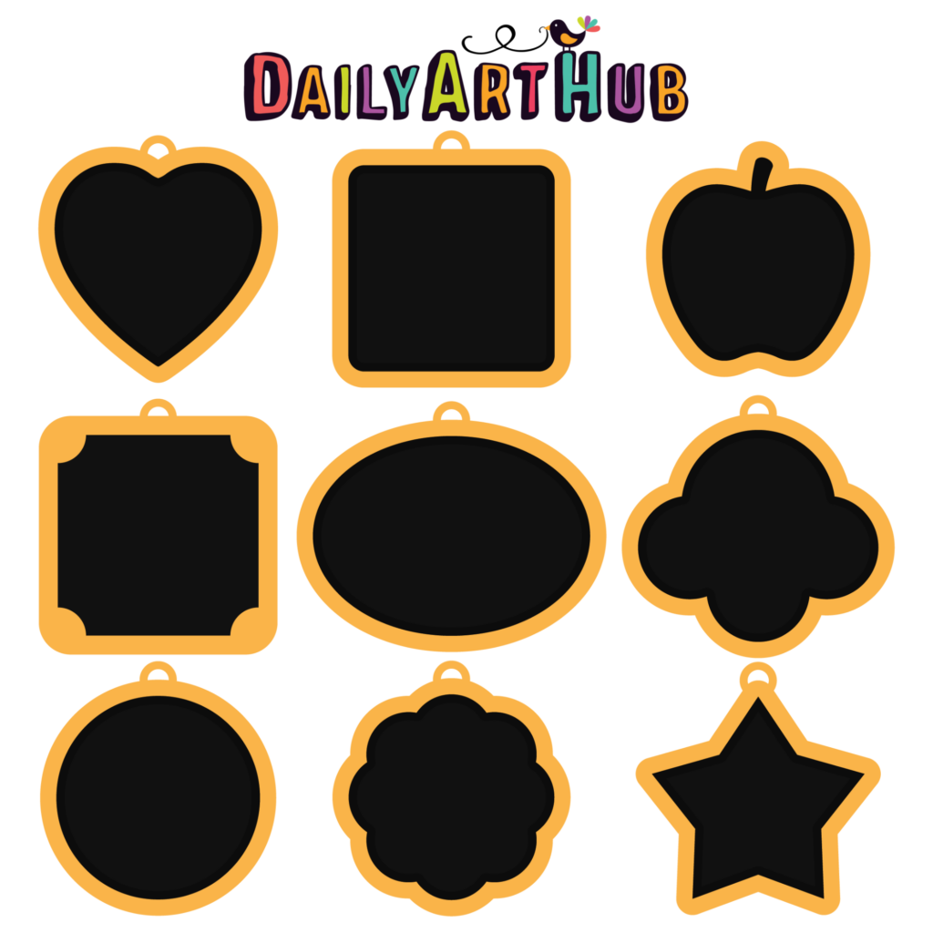 Chalkboard Clip Art Set Daily Art Hub Graphics Alphabets And Svg