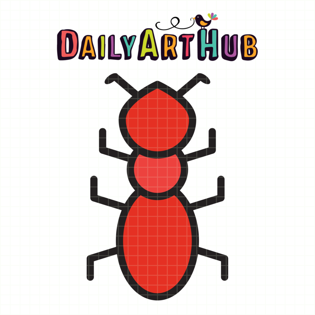 Doodle Ant Clip Art – Daily Art Hub // Graphics, Alphabets & SVG